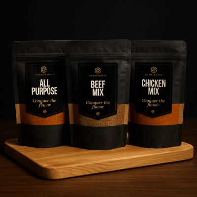 3 kruidenmixen naar keuze